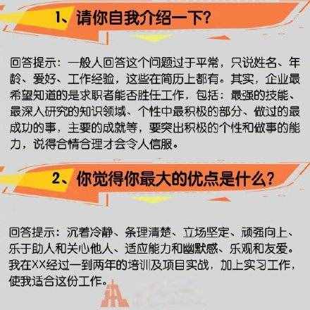 常見(jiàn)的16個(gè)面試問(wèn)題與技巧性回答都在這里