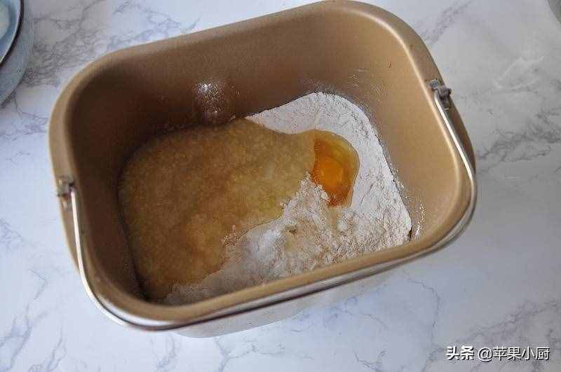 用面包機做拉絲大面包，發(fā)酵1次省時間，棉花一樣軟，用手撕著吃