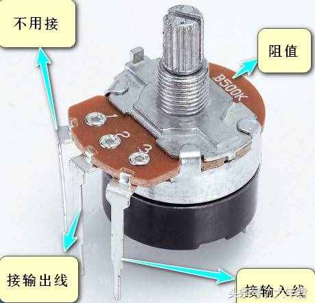電位器的作用以及接線方式，電位器的應(yīng)用場(chǎng)合、選用原則