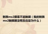 魅族mx2屏幕不能觸屏（我的魅族mx2觸摸屏沒有反應(yīng)是為什么）