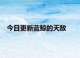 今日更新藍(lán)鯨的天敵