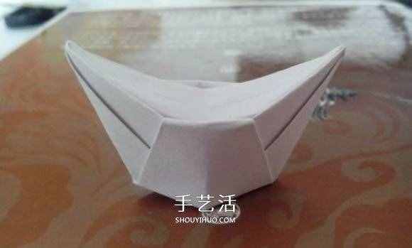 最簡單元寶的疊法圖解 怎么折紙元寶的方法 -  www.shouyihuo.com