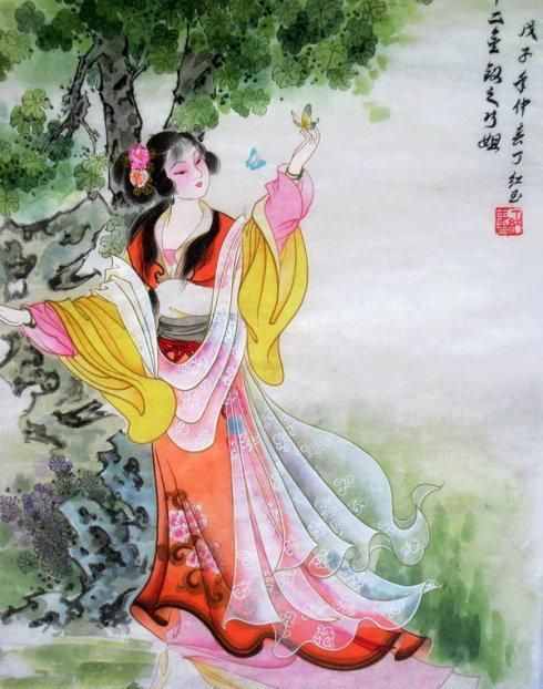 紅樓夢十二金釵系列-57《紅樓夢十二金釵工筆畫》