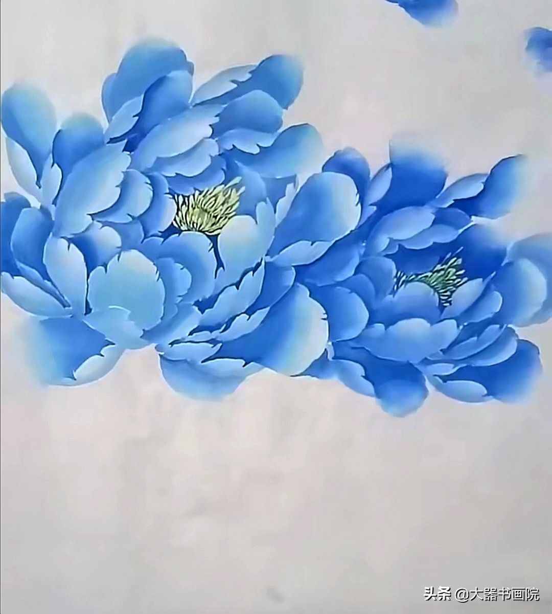 寫意牡丹花技法，零基礎(chǔ)入門到精通