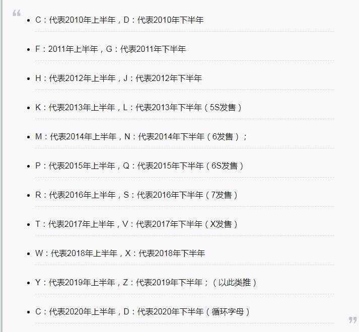 如何查詢iPhone序列號(hào)？蘋果序列號(hào)代表含義？