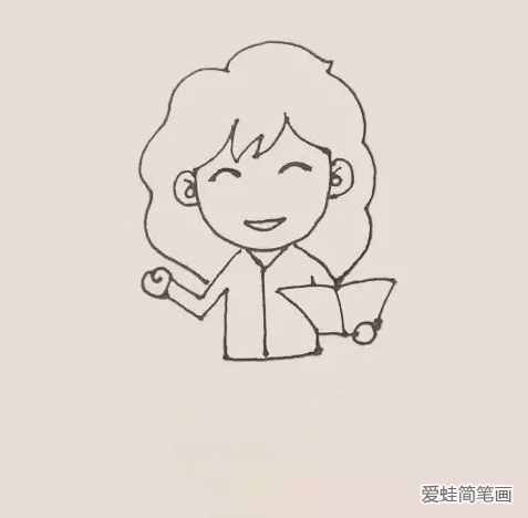 老師簡(jiǎn)筆畫