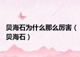 貝海石為什么那么厲害（貝海石）