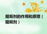 阻垢劑的作用和原理（阻垢劑）