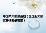 中國八大蔬菜基地（全國五大蔬菜基地都是哪里）