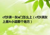 cf沙漠一灰a門怎么上（cf沙漠灰上房A小道那個(gè)地方）