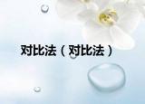 對比法（對比法）