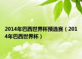 2014年巴西世界杯預(yù)選賽（2014年巴西世界杯）