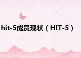 hit-5成員現(xiàn)狀（HIT-5）