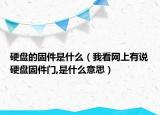 硬盤的固件是什么（我看網上有說硬盤固件門,是什么意思）