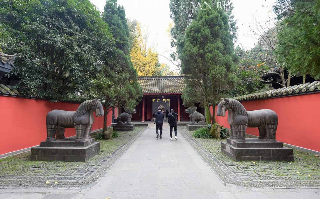 三國(guó)圣地成都武侯祠，中國(guó)唯一的君臣合祀祠廟，已有1700多年歷史