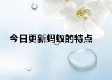 今日更新螞蟻的特點(diǎn)