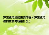 沖出亞馬遜的主要內(nèi)容（沖出亞馬遜的主要內(nèi)容是什么）