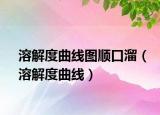 溶解度曲線圖順口溜（溶解度曲線）