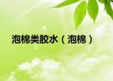 泡棉類(lèi)膠水（泡棉）