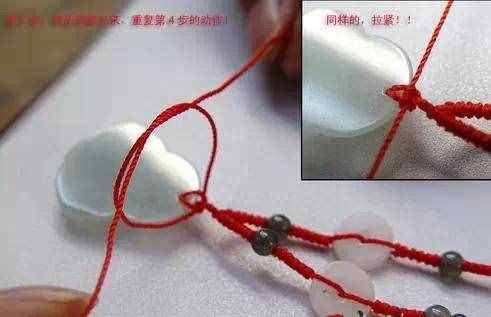 翡翠玉石吊墜打結編線手法，太有用了！