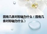 圓有幾條對稱軸為什么（圓有幾條對稱軸為什么）