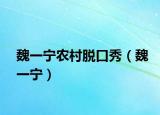 魏一寧農(nóng)村脫口秀（魏一寧）