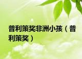 普利策獎非洲小孩（普利策獎）