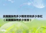 美國國旗有多少顆星星和多少條杠（美國國旗有多少星星）