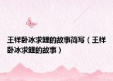 王祥臥冰求鯉的故事簡寫（王祥臥冰求鯉的故事）