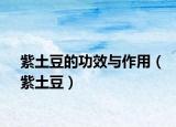 紫土豆的功效與作用（紫土豆）
