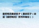 秦時(shí)明月墨家巨子（墨家巨子（動(dòng)漫《秦時(shí)明月》系列中身份））