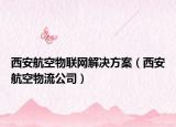 西安航空物聯(lián)網(wǎng)解決方案（西安航空物流公司）