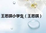 王思琪小學(xué)生（王思琪）