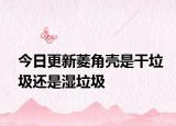 今日更新菱角殼是干垃圾還是濕垃圾