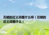 丑陋的近義詞是什么呀（丑陋的近義詞是什么）