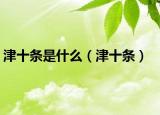 津十條是什么（津十條）