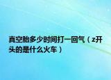 真空胎多少時(shí)間打一回氣（z開(kāi)頭的是什么火車(chē)）