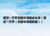 愛你一萬年劉德華演唱會女伴（愛你一萬年（劉德華演唱歌曲））