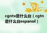 cgntv是什么臺(tái)（cgtn是什么臺(tái)espanol）