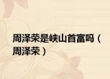 周澤榮是峽山首富嗎（周澤榮）