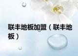 聯(lián)豐地板加盟（聯(lián)豐地板）