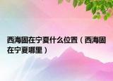 西海固在寧夏什么位置（西海固在寧夏哪里）