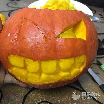 萬圣節(jié)南瓜燈的做法