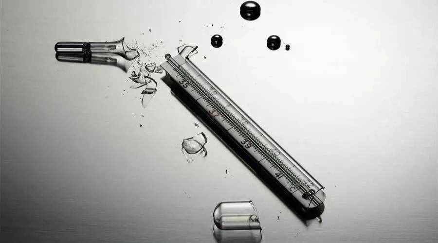 水銀溫度計(jì)打碎了！要避免汞中毒，必須這樣來處理