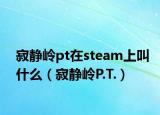 寂靜嶺pt在steam上叫什么（寂靜嶺P.T.）