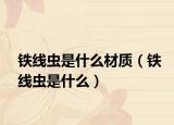 鐵線蟲是什么材質(zhì)（鐵線蟲是什么）
