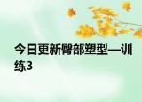 今日更新臀部塑型—訓(xùn)練3