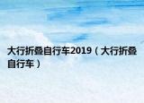 大行折疊自行車2019（大行折疊自行車）