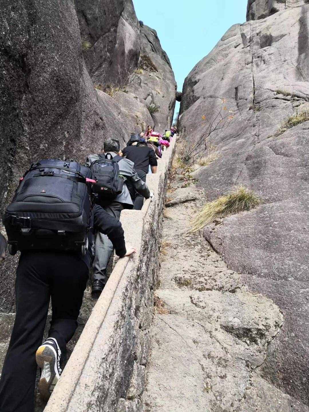 大美黃山奇松怪石