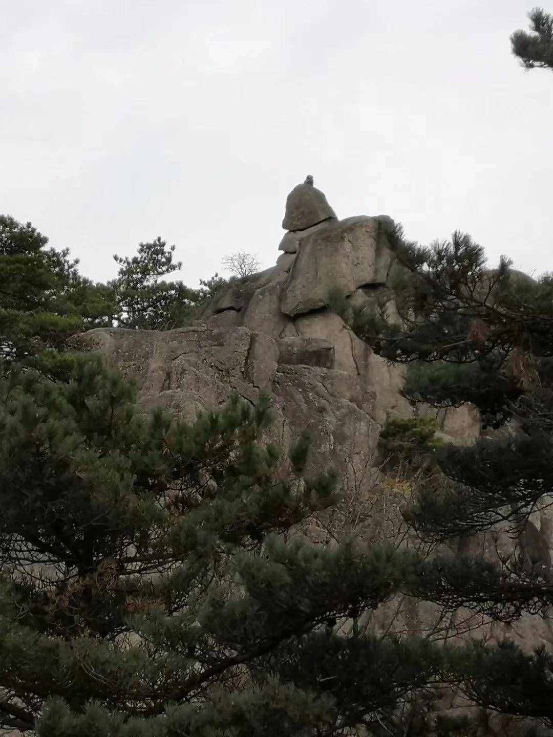 大美黃山奇松怪石